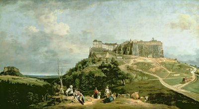 The Fortress of Konigstein by Bernardo Bellotto